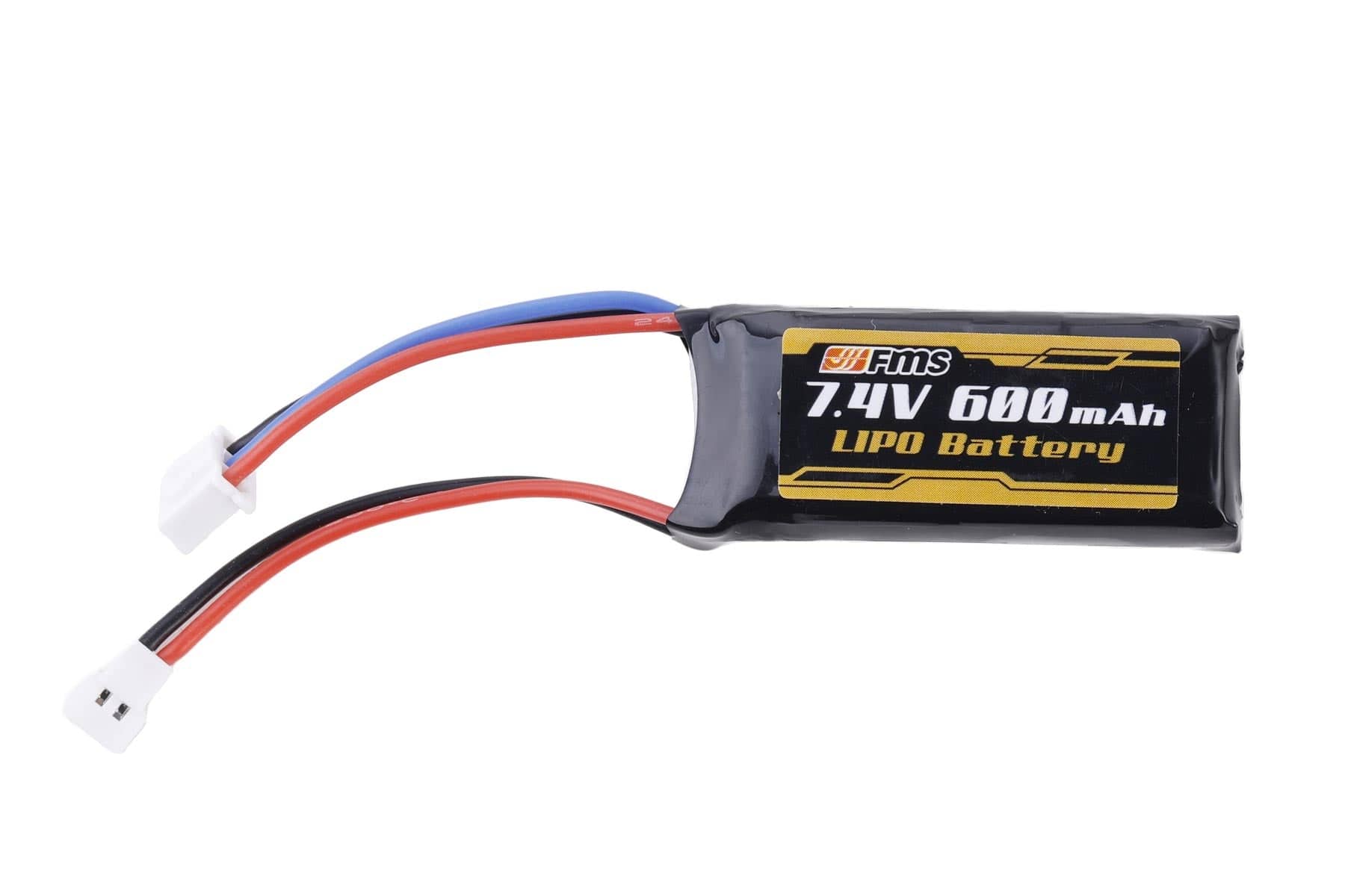 FMS 600mAh 2S 7.4V LiPo Battery FMSC2024