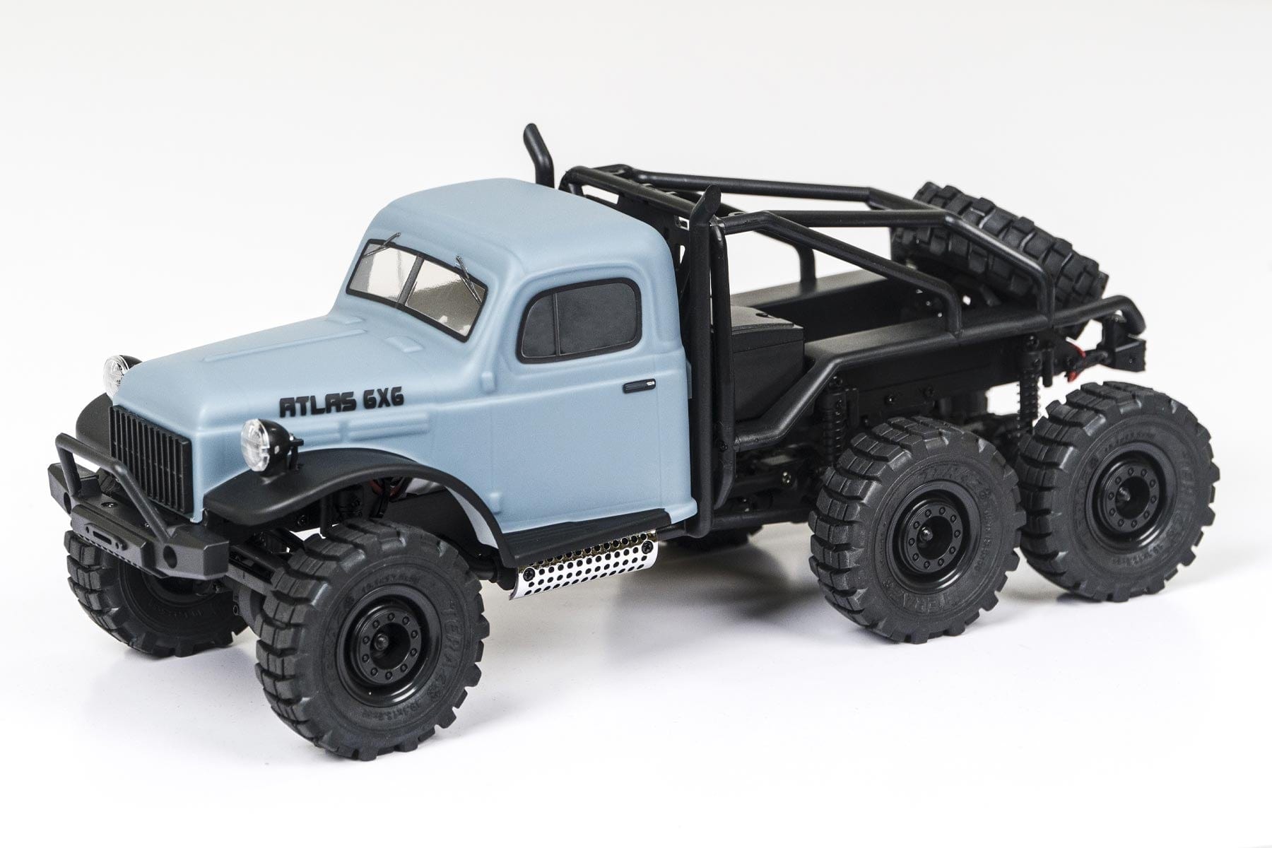 FMS Atlas 1/18 Scale Blue 6x6 Crawler - RTR FMS002RTR-BLUE