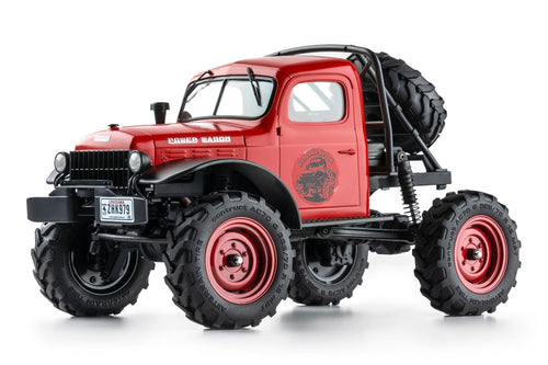 FMS FCX24 Power Wagon Red 1/24 Scale 4WD Crawler - RTR FMS12401RTR-Red