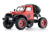 FMS FCX24 Power Wagon Red 1/24 Scale 4WD Crawler - RTR FMS12401RTR-Red