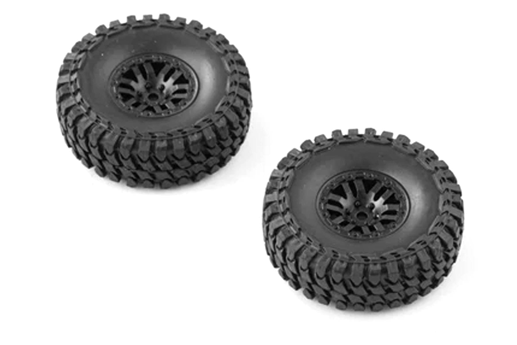 FMS FCX24 Smasher All Terrain Wheels/Tires (2) FMSC3060