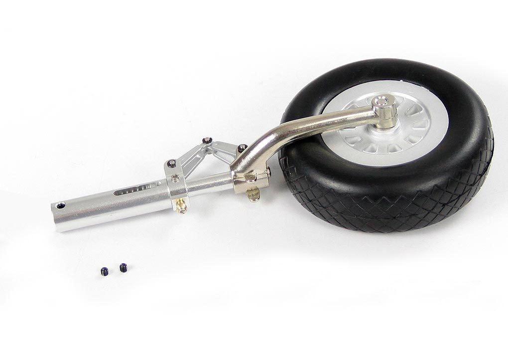 Freewing 1410mm P-51D Left Landing Gear Strut and Tire FW301110813