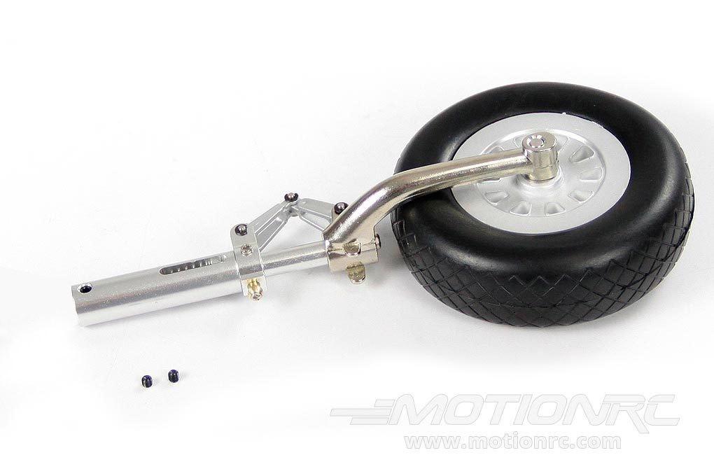 Freewing 1410mm P-51D Left Landing Gear Strut and Tire FW301110813
