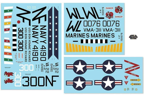 Freewing 80mm A-4 Decal Sheet FJ2131107