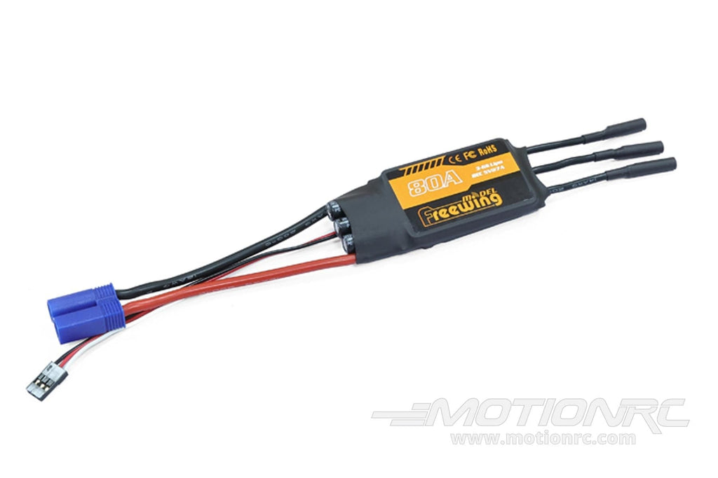 Freewing 80mm EDF 80A Brushless ESC 010D002002