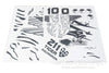 Freewing 80mm EDF JAS-39 Gripen Decal Sheet FJ2181107