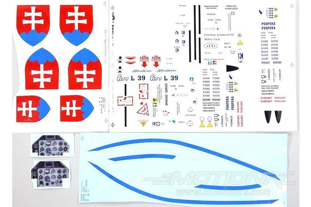 Freewing 80mm EDF L-39 Albatros Decal Sheet FJ2151107