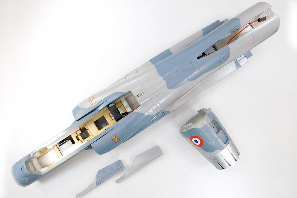 Freewing 80mm EDF Mirage 2000 Fuselage - (Old Color Scheme) FJ2061101