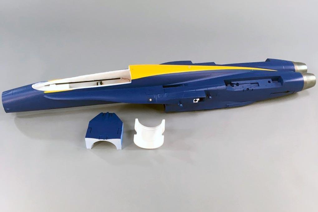 Freewing 90mm EDF F/A-18C Hornet Fuselage - Blue Angels FJ3141101