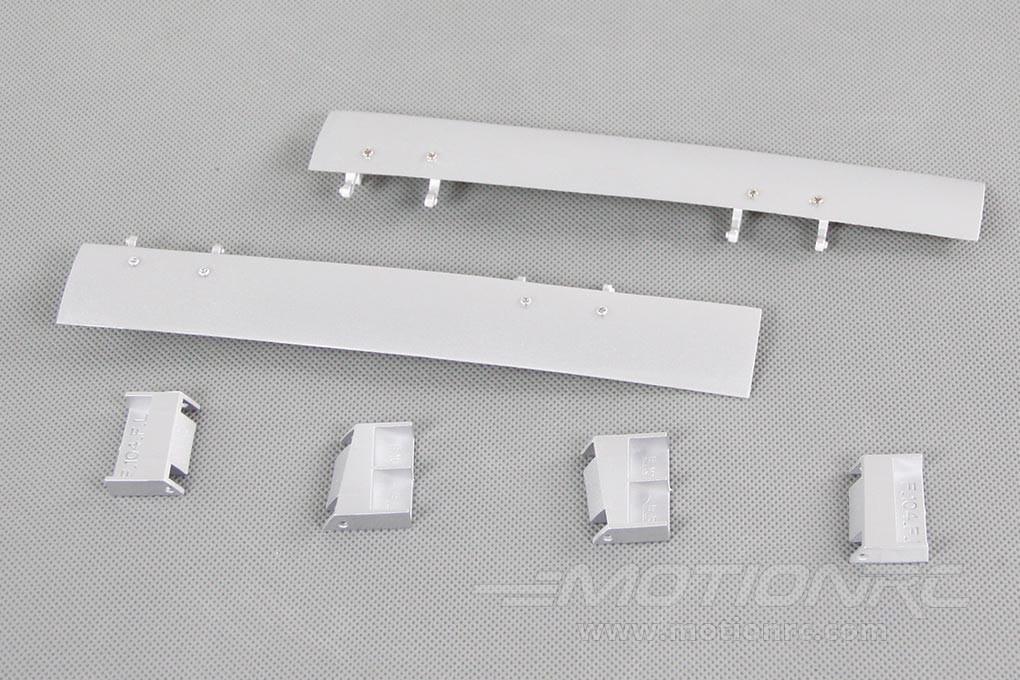 Freewing 90mm F-104 Nose Gear Doors - Silver FJ31011095