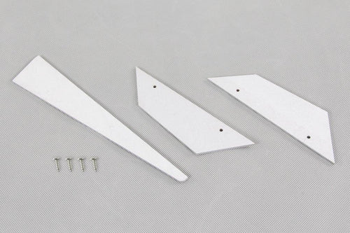 Freewing 90mm F-104 Ventral Fins - Silver FJ31011099