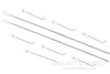 Freewing A-10 Pushrod Set FJ1061111