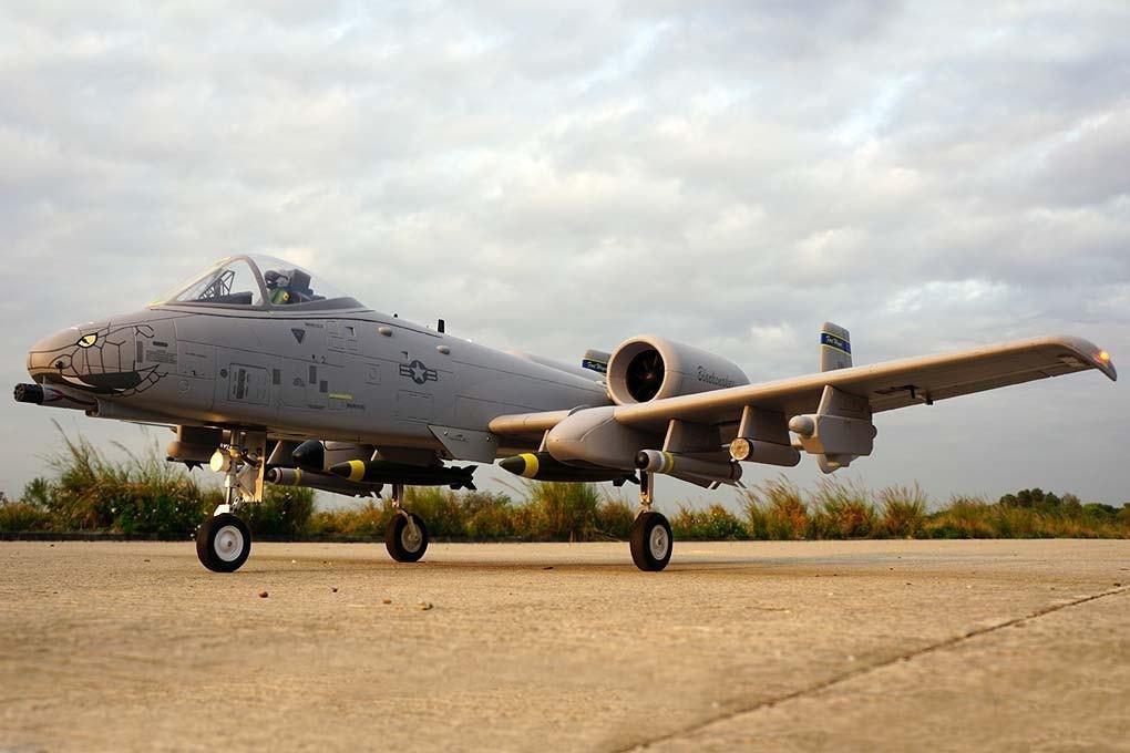 Freewing A-10 Thunderbolt II Super Scale Twin 80mm EDF Jet - PNP - (OPEN BOX) FJ31112P(OB)