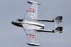 Freewing de Havilland DH-112 Venom V3 Swiss Silver High Performance 90mm EDF Jet - PNP RJ30213P
