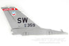 Freewing F-16C 90mm Vertical Stabilizer FJ3061104