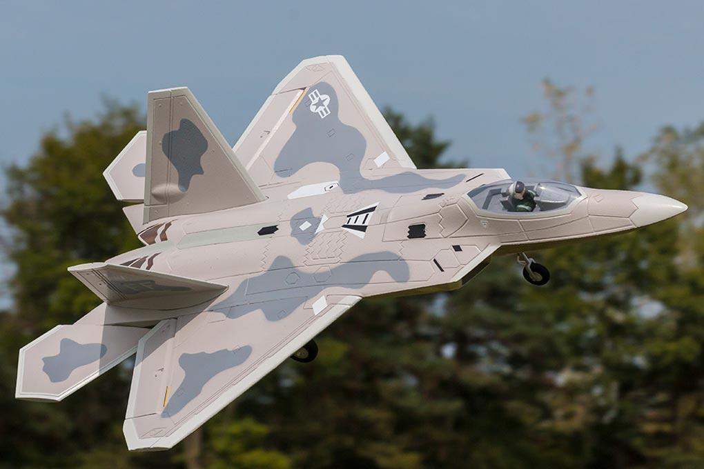 Freewing F-22 Raptor 64mm EDF Jet - PNP FJ10511P