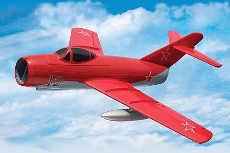 Freewing Mig-15 Red 64mm EDF Jet - PNP