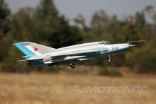 Load image into Gallery viewer, Freewing Mig-21 Blue High Performance 80mm EDF Jet - PNP FJ21023P
