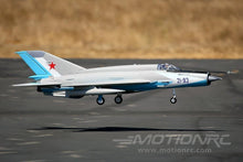 Load image into Gallery viewer, Freewing Mig-21 Blue High Performance 80mm EDF Jet - PNP FJ21023P
