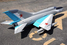 Load image into Gallery viewer, Freewing Mig-21 Blue High Performance 80mm EDF Jet - PNP FJ21023P
