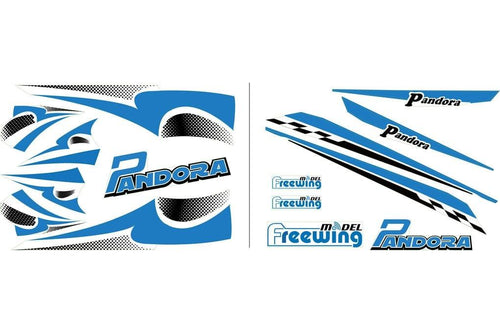 Freewing Pandora Decals - Blue FT3011107B