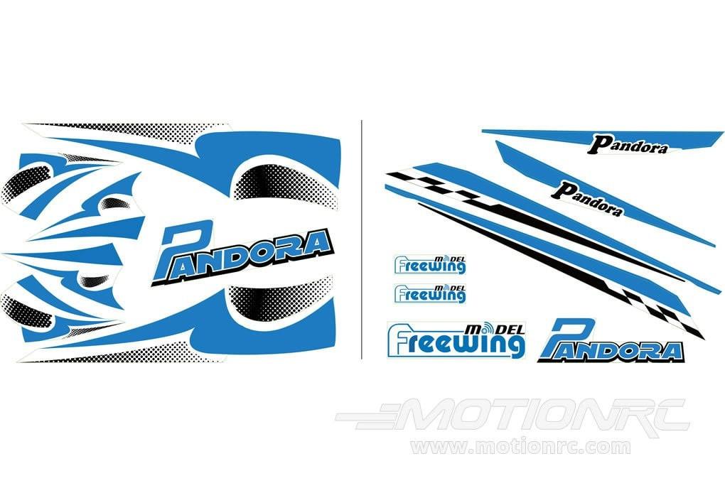 Freewing Pandora Decals - Blue FT3011107B
