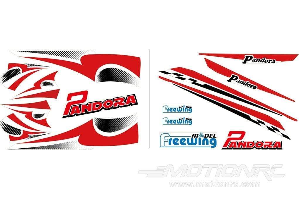 Freewing Pandora Decals - Red FT3011107R