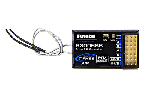 Futaba R3006SB 6-Channel T-FHSS Telemetry Receiver 01102306-3