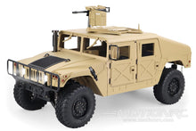 Load image into Gallery viewer, Heng Guan US Military HUMVEE Tan 1/10 Scale 4x4 Tactical Truck - RTR P408PROTAN
