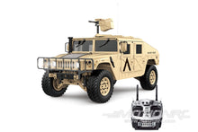 Load image into Gallery viewer, Heng Guan US Military HUMVEE Tan 1/10 Scale 4x4 Tactical Truck - RTR P408PROTAN
