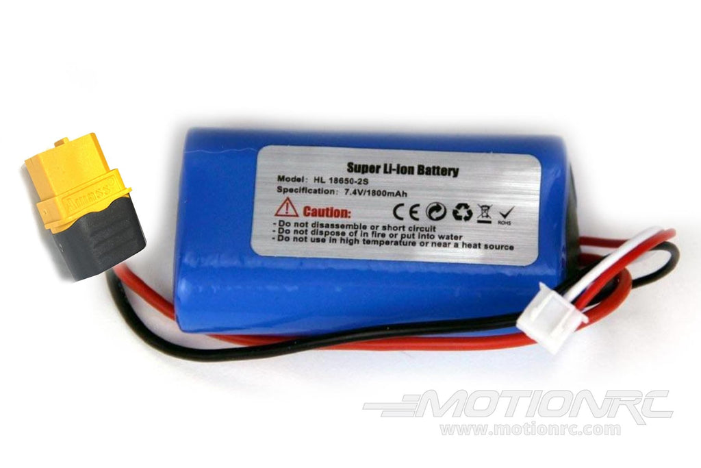 Heng Long 1800mAh 2S 7.4V Li-ion Battery with XT60 Connector HLG6024-003