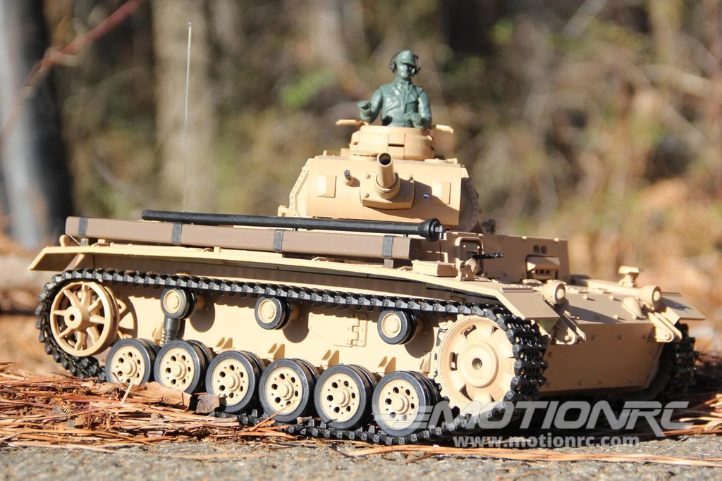 Heng Long German Panzer III (H Type) Upgrade Edition 1/16 Scale Medium Tank – RTR HLG3849-001