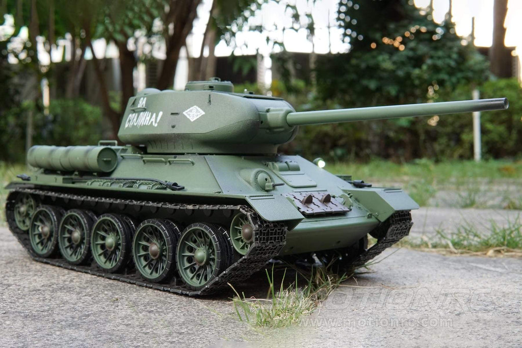 Heng Long Soviet Union T-34 Upgrade Edition 1/16 Scale Medium Tank - RTR HLG3909-001