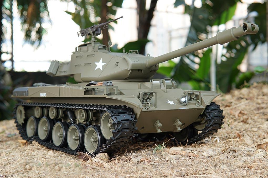 Heng Long USA M41 Walking Bulldog Upgrade Edition 1/16 Scale Light Tank - RTR HLG3839-001