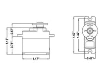 Load image into Gallery viewer, Hitec HS-82MG Metal Gear Micro Servo HRC32082S
