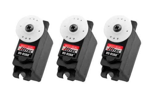 Hitec HS-85BB High Torque Micro Servo Airplane Multi-Pack (3 Servos) HRC6005-018