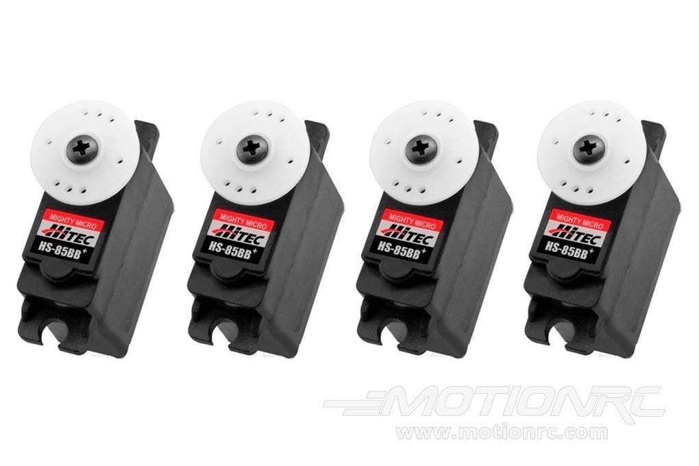 Hitec HS-85BB High Torque Micro Servo Airplane Multi-Pack (4 Servos) HRC6005-020