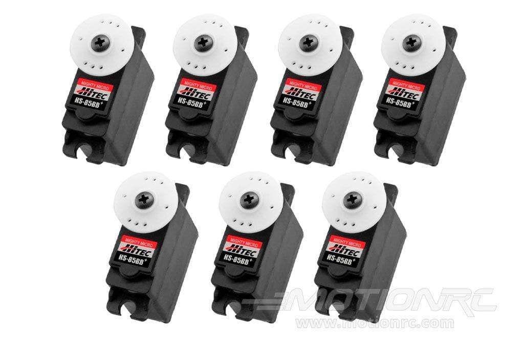 Hitec HS-85BB High Torque Micro Servo Airplane Multi-Pack (7 Servos) HRC6005-003