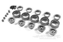 Load image into Gallery viewer, Hobby Plus 1/24 and 1/18 Scale Internal Bead Lock Wheel 5 pc. Set - Grey HBP240017
