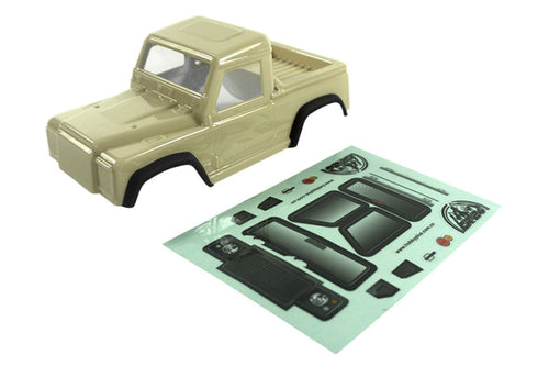 Hobby Plus 1/24 Scale Defender Bronze Truck Cab Body HBP240131