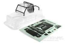 Load image into Gallery viewer, Hobby Plus 1/24 Scale Defender Clear Truck Cab Body with Roll Cage Set HBP605008
