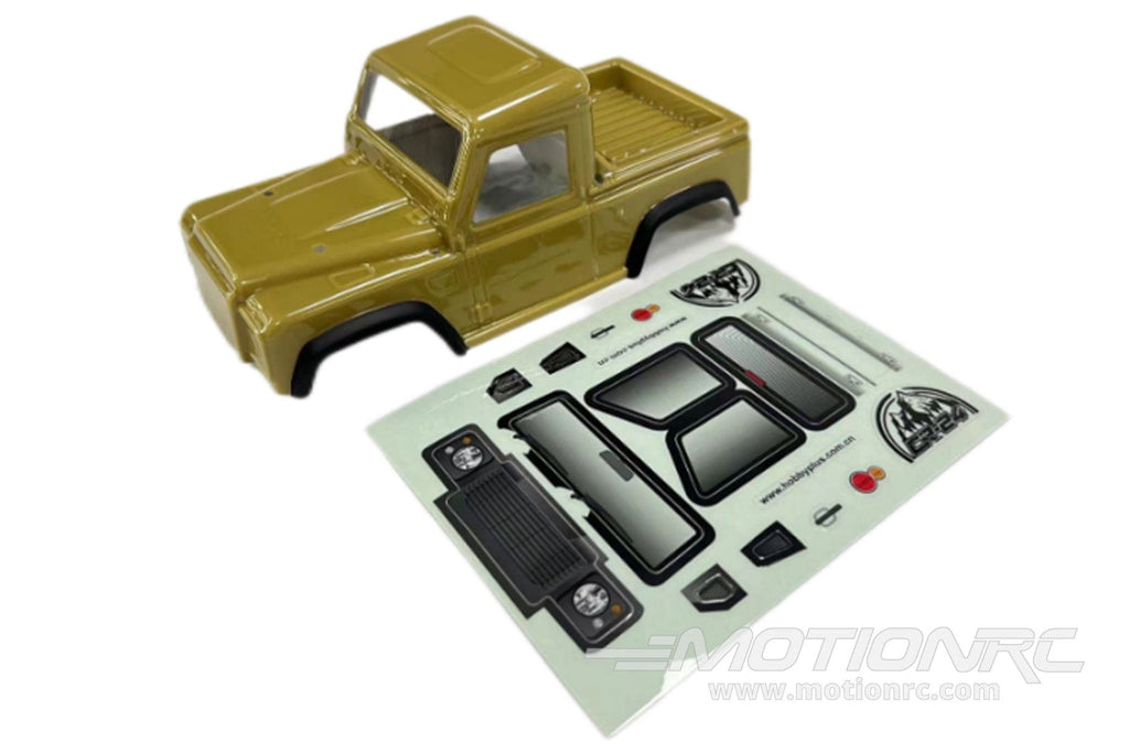 Hobby Plus 1/24 Scale Defender Tan Body HBP240166