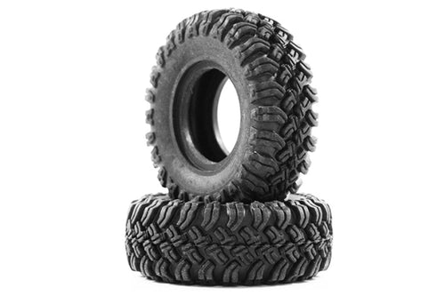 Hobby Plus 1/24 Scale MT Crawler Tire (4pcs) HBP604001