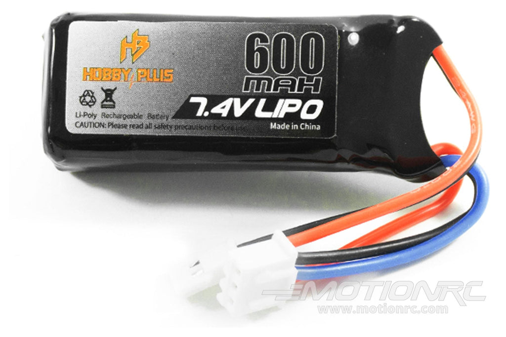 Hobby Plus 600mAh 2S 7.4v Lipo Battery HBP240063