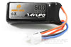 Hobby Plus 600mAh 2S 7.4v Lipo Battery HBP240063