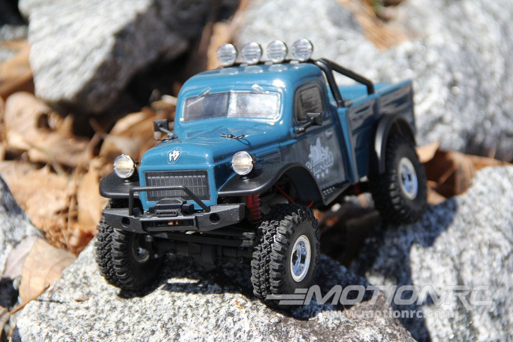 Hobby Plus CR18 Blue Harvest 1/18 Scale 4WD Mini Crawler - RTR HBP1810107-BL