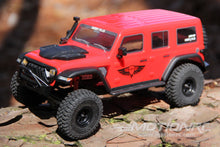 Load image into Gallery viewer, Hobby Plus CR18 Red Kratos 1/18 Scale 4WD Mini Crawler - RTR HBP1810123-RD
