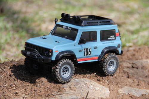 Hobby Plus CR24 Blue G-Armor 1/24 Scale 4WD Micro Crawler - RTR HBP2410128-BL