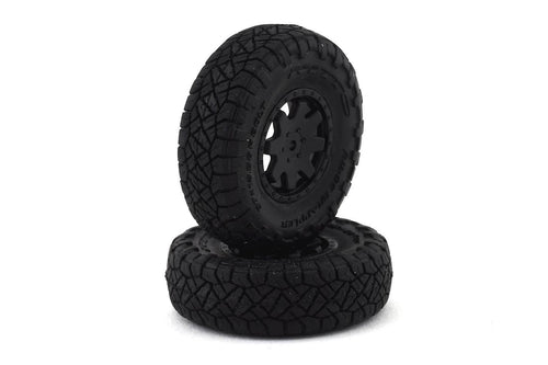 Kyosho 1/24 Scale Mini-Z 4X4 4 Runner Pre-mounted Tire/Wheels/Weight (2pcs) KYOMXTH001HW