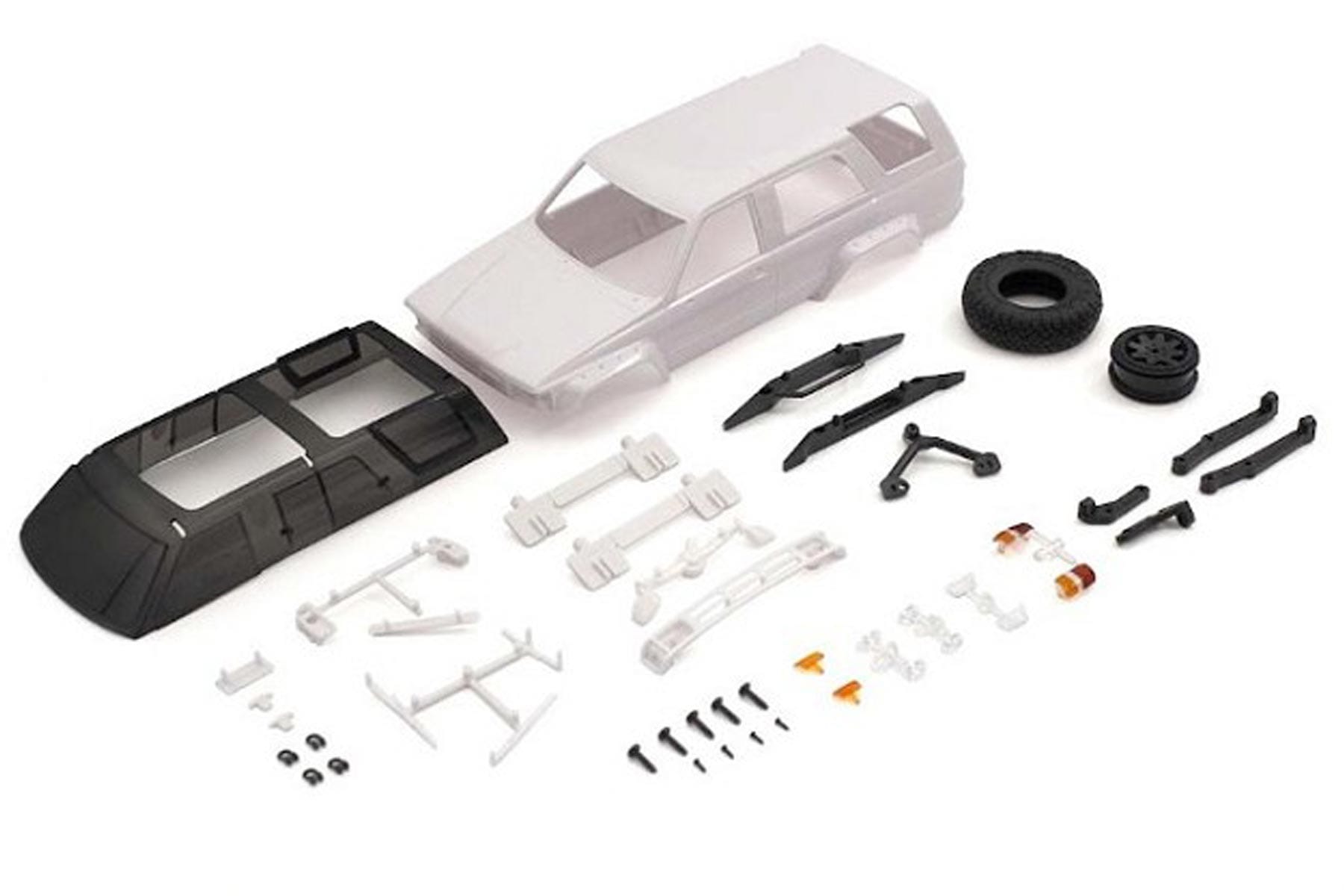 Kyosho 1/24 Scale Mini-Z 4X4 4 Runner White Body Set